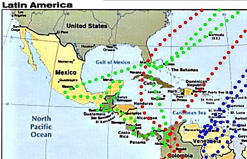 MITTELAMERIKA (ZENTRALAMERIKA) per RUCKSACK: DEUTSCHLAND-BAHAMAS-USA-MEXIKO-BELIZE-GUATEMALA-EL SALVADOR-HONDURAS-NICARAGUA-COSTA RICA-PANAMA- -KOLUMBIEN-USA-BAHAMAS-DEUTSCHLAND_Jochen A. H�bener